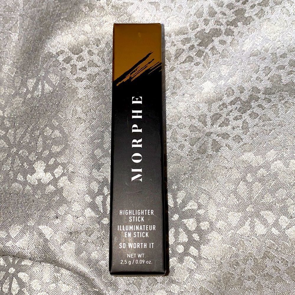 Morphe HIGHLIGHTER STICK - SO WORTH IT (Golden Shimmer) NIB